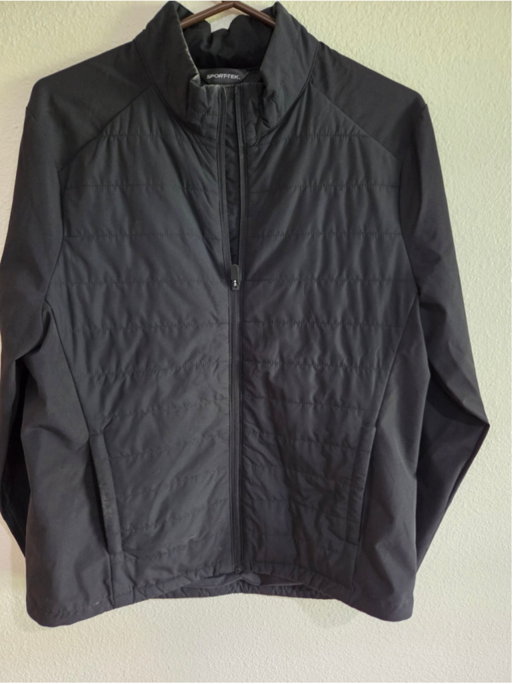 SPORT-TEK Women’s L Black Insulated Quilted Jacket
